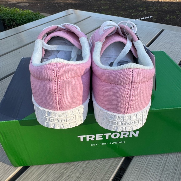 Tretorn Nylite Plus Canvas Sneakers Pink | Size 7.5 | NWT - Picture 5 of 11
